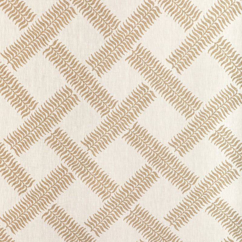 LEE JOFA - GARDEN TRELLIS WEAVE- SAND - Fabric by the Yard SAND