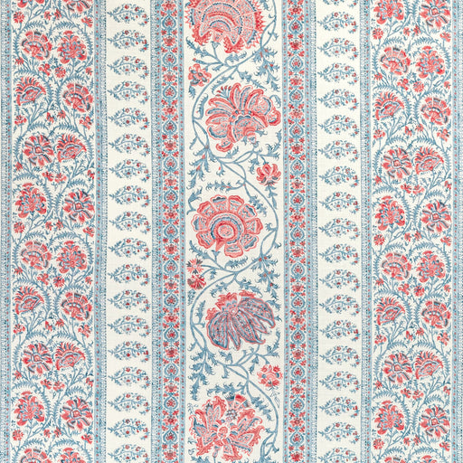 LEE JOFA - INDIENNES STRIPE- BERRY - Fabric by the Yard BERRY