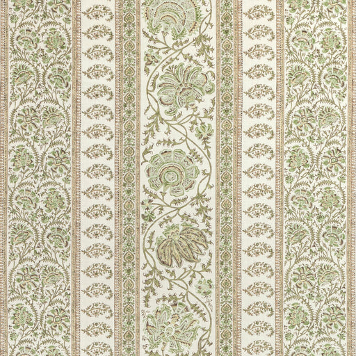 LEE JOFA - INDIENNES STRIPE- IVY - Fabric by the Yard IVY