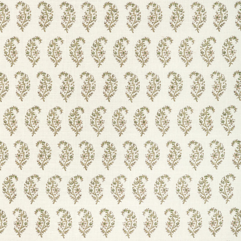 LEE JOFA - INDIENNES PAISLEY- IVY - Fabric by the Yard IVY