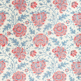 LEE JOFA - INDIENNES FLORAL- BERRY - Fabric by the Yard