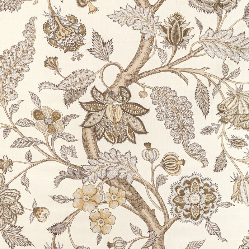 LEE JOFA - PALAMPORE PRINT- STONE - Fabric by the Yard STONE