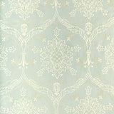 LEE JOFA - HAYES EMBROIDERY- AQUA - Fabric by the Yard