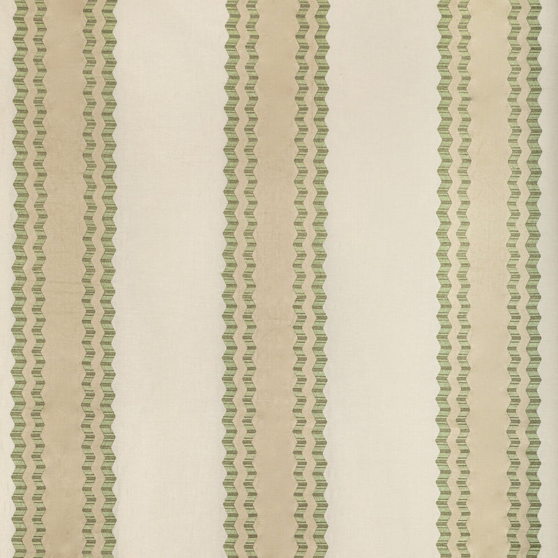 LEE JOFA - WALDON STRIPE- CELERY - Fabric by the Yard CELERY