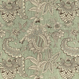 LEE JOFA - JENNINGS PRINT- GREEN - Fabric by the Yard