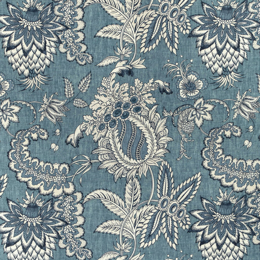 LEE JOFA - JENNINGS PRINT- BLUE - Fabric by the Yard BLUE