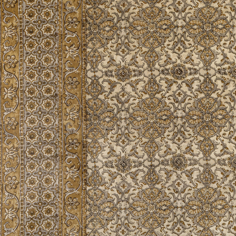 LEE JOFA - PALMER PRINT- GOLD - Fabric by the Yard GOLD