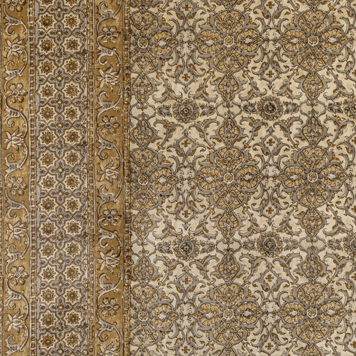 LEE JOFA - PALMER PRINT- GOLD - Fabric by the Yard GOLD