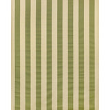 LEE JOFA - AVENUE STRIPE- GREEN ON ECRU - Fabric by the Yard