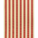 LEE JOFA - AVENUE STRIPE- CRIMSON/ECRU - Fabric by the Yard