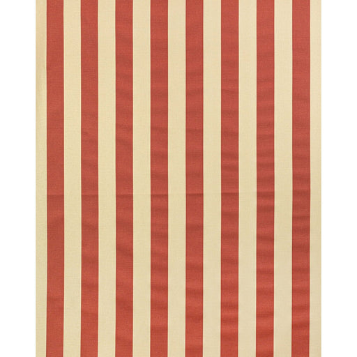 LEE JOFA - AVENUE STRIPE- CRIMSON/ECRU - Fabric by the Yard CRIMSON/ECRU