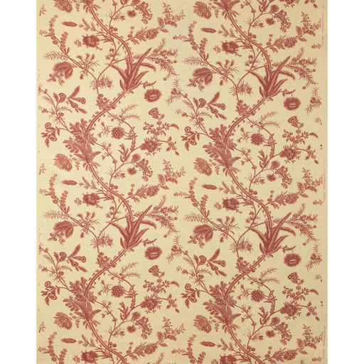LEE JOFA - PLUMES- CRIMSON - Fabric by the Yard CRIMSON
