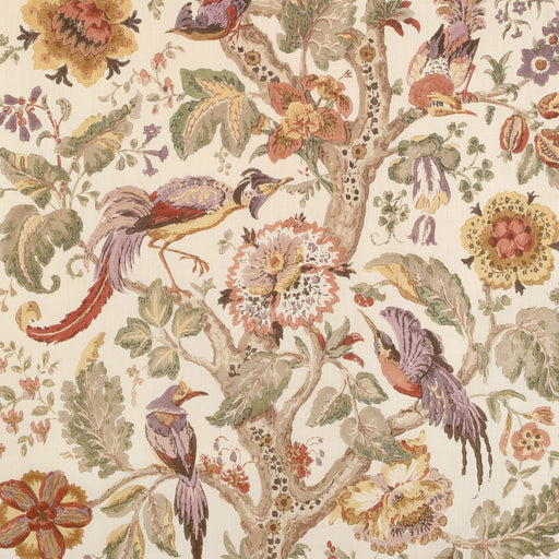 LEE JOFA - TREE OF LIFE- GOLDEN/MOSS - Fabric by the Yard GOLDEN/MOSS