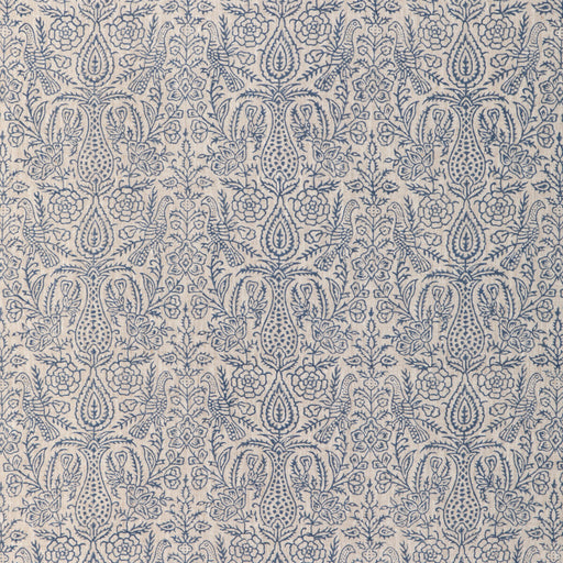 LEE JOFA - HAVEN HANDBLOCK- INDIGO - Fabric by the Yard INDIGO