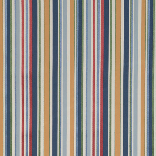 LEE JOFA - SIDERS STRIPE- BLUE/RED - Fabric by the Yard BLUE/RED