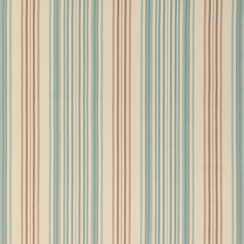 LEE JOFA - UPLAND STRIPE- LAKE - Fabric by the Yard LAKE