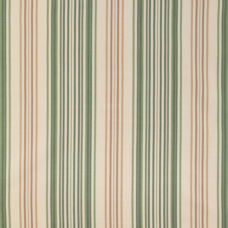 LEE JOFA - UPLAND STRIPE- FERN - Fabric by the Yard FERN