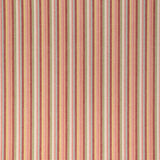 LEE JOFA - SANDBANKS STRIPE- RED/ROSE - Fabric by the Yard