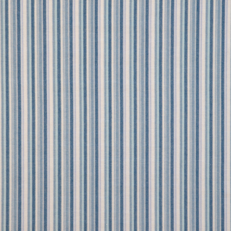 LEE JOFA - SANDBANKS STRIPE- CAPRI/SKY - Fabric by the Yard CAPRI/SKY
