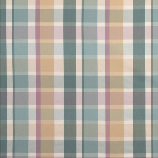 LEE JOFA - FISHER PLAID- LAKE/SAND - Fabric by the Yard LAKE/SAND