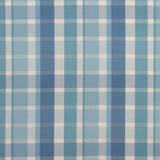 LEE JOFA - FISHER PLAID- CAPRI/SKY - Fabric by the Yard