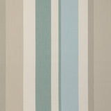 LEE JOFA - FISHER STRIPE- SKY/STONE - Fabric by the Yard