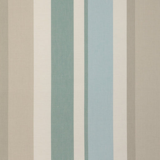 LEE JOFA - FISHER STRIPE- SKY/STONE - Fabric by the Yard SKY/STONE