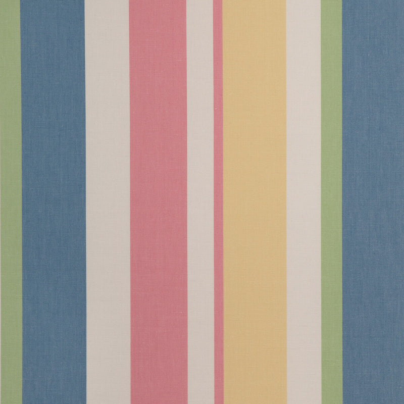 LEE JOFA - FISHER STRIPE- NAVY/PETAL - Fabric by the Yard NAVY/PETAL