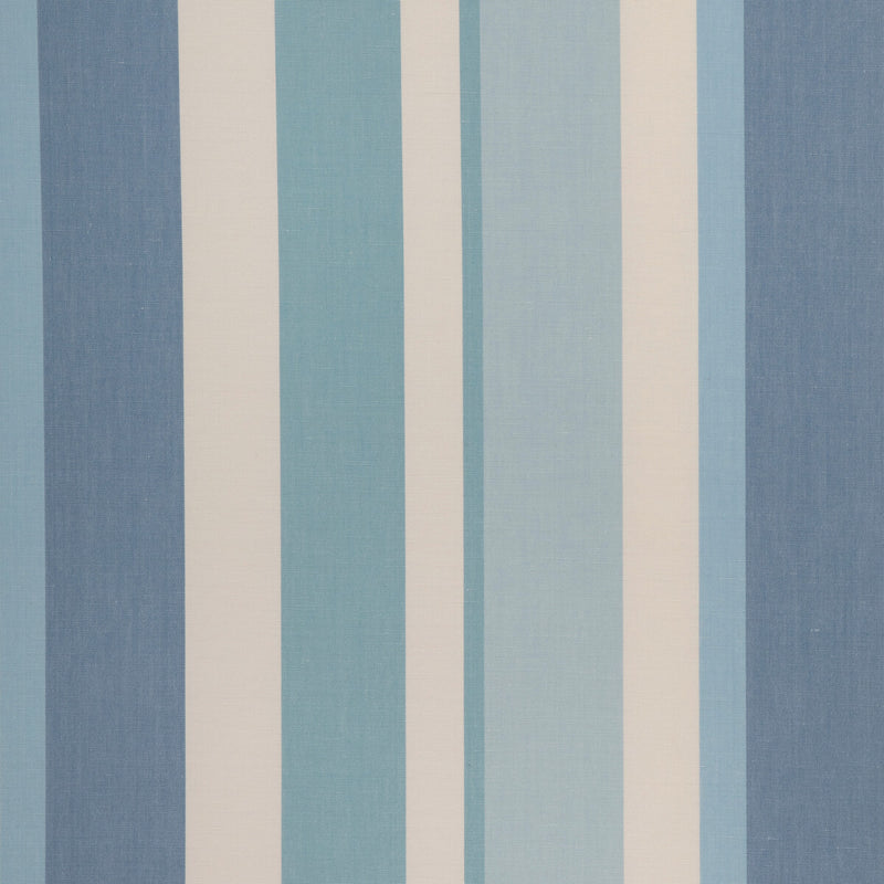 LEE JOFA - FISHER STRIPE- CAPRI/SKY - Fabric by the Yard CAPRI/SKY