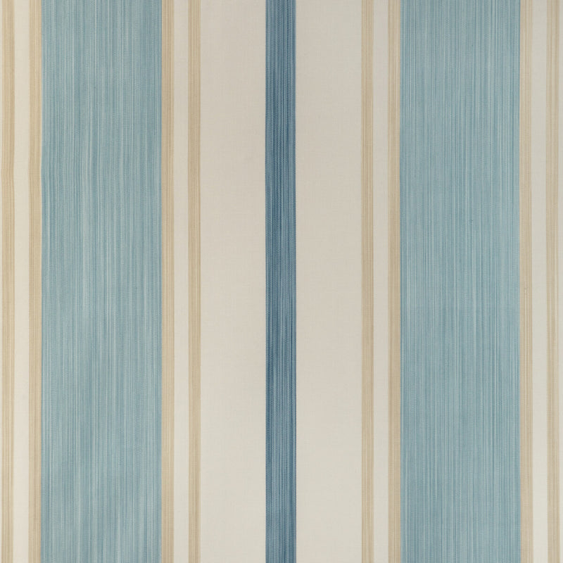 LEE JOFA - DAVIES STRIPE- SKY/SAND - Fabric by the Yard SKY/SAND