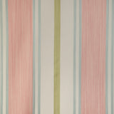 LEE JOFA - DAVIES STRIPE- PETAL/KIWI - Fabric by the Yard