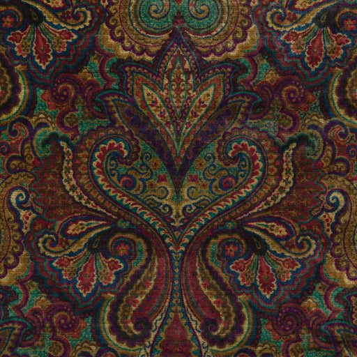 LEE JOFA - CARSWELL VELVET- TOPAZ/RUBY - Fabric by the Yard TOPAZ/RUBY