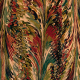 LEE JOFA - TAPLOW VELVET- BERRY/MOSS - Fabric by the Yard
