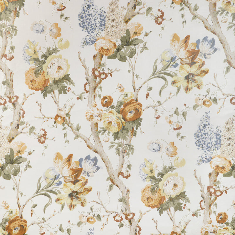 LEE JOFA - TRENTHAM HALL- OCHRE - Fabric by the Yard OCHRE