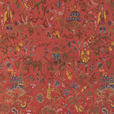 LEE JOFA - CHINESE BROCADE- RED - Fabric by the Yard