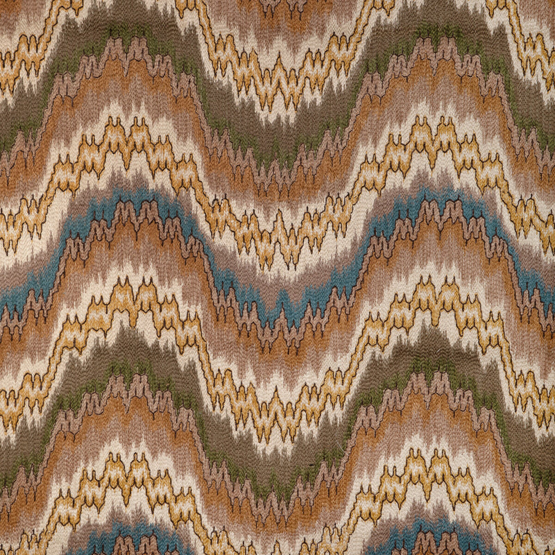 LEE JOFA - FLAME EMBROIDERY- FAWN - Fabric by the Yard FAWN