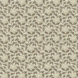 LEE JOFA - ORTENSIA- BROWN ON CELADON - Fabric by the Yard