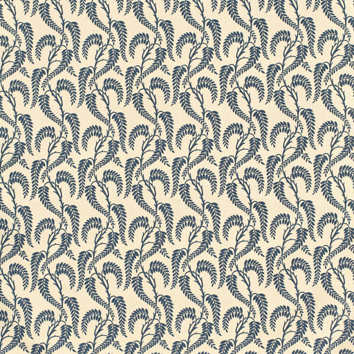 LEE JOFA - WISTERIA II- NAVY BEIGE LN - Fabric by the Yard NAVY BEIGE LN