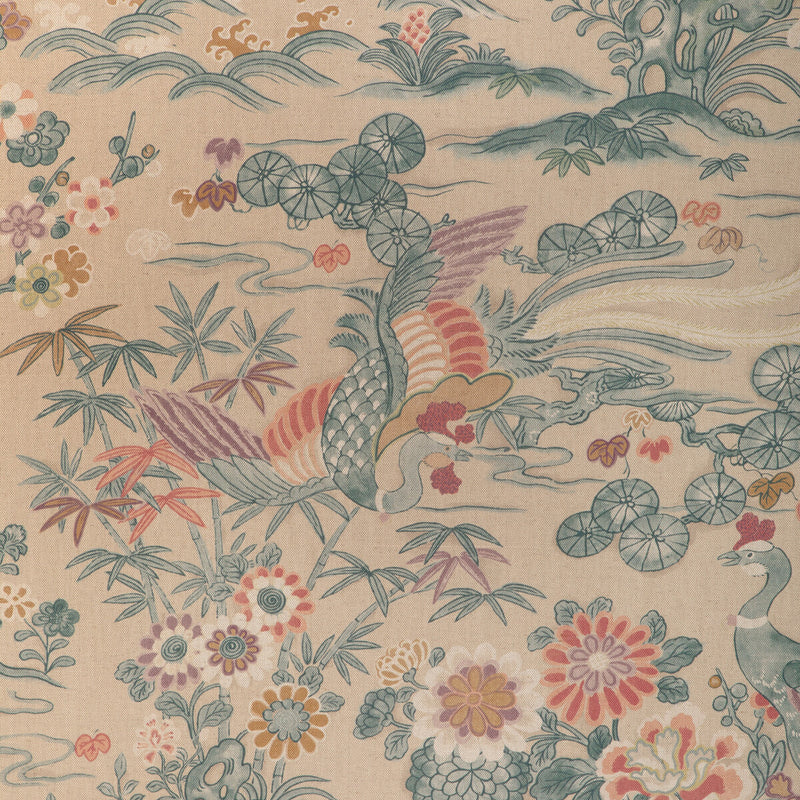 LEE JOFA - SAKURA PRINT- SHORE - Fabric by the Yard SHORE