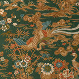LEE JOFA - SAKURA PRINT- GREEN - Fabric by the Yard