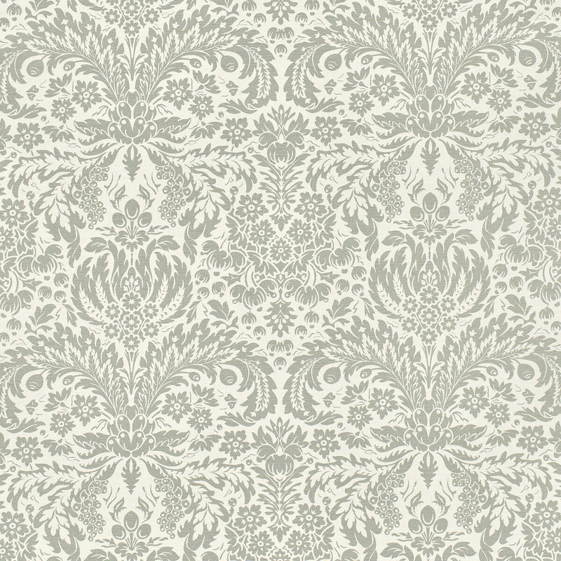 LEE JOFA - DAMASK- STONE GREY - Fabric by the Yard STONE GREY