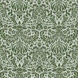 LEE JOFA - DAMASK- DARK GREEN - Fabric by the Yard