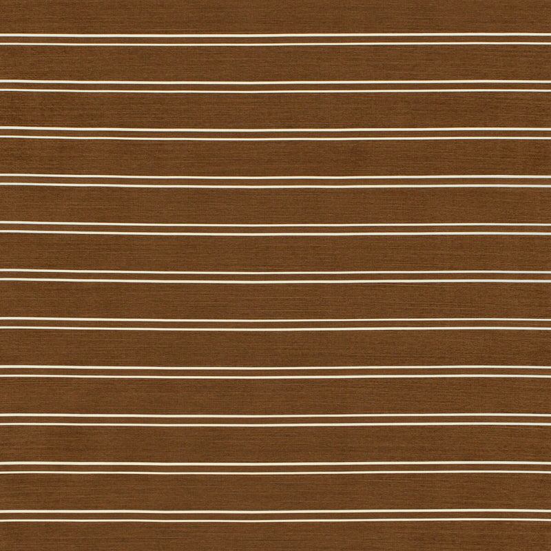 LEE JOFA - HORIZON STRIPE- BROWN - Fabric by the Yard BROWN