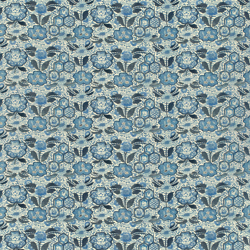 LEE JOFA - IMARI I- BLUE - Fabric by the Yard BLUE