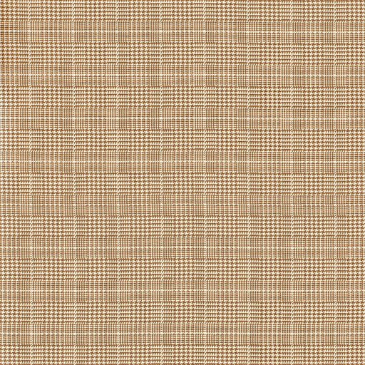 LEE JOFA - PIED DE POULE- MID BROWN - Fabric by the Yard MID BROWN