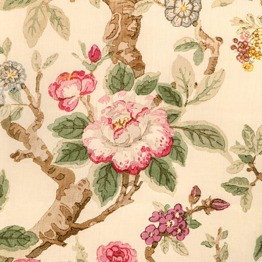 LEE JOFA - TARA MAGNOLIA- BERRY - Fabric by the Yard BERRY