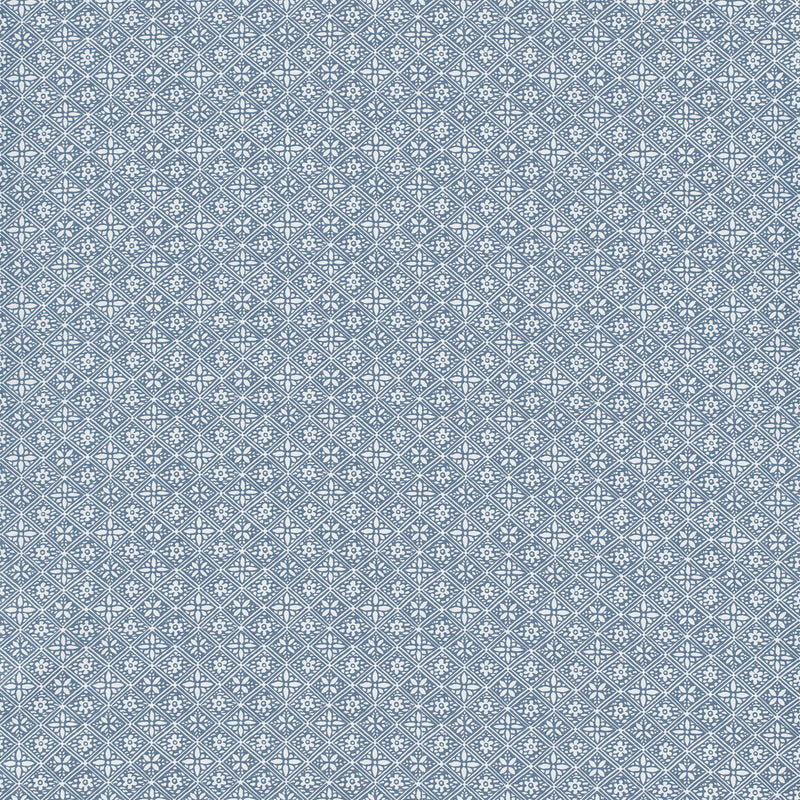 LEE JOFA - HADIQA- BLUE - Fabric by the Yard BLUE