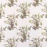 LEE JOFA - LILIES- MONOCHROME - Fabric by the Yard