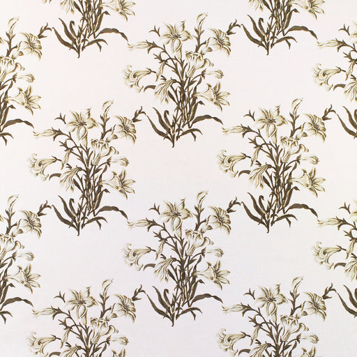 LEE JOFA - LILIES- MONOCHROME - Fabric by the Yard MONOCHROME