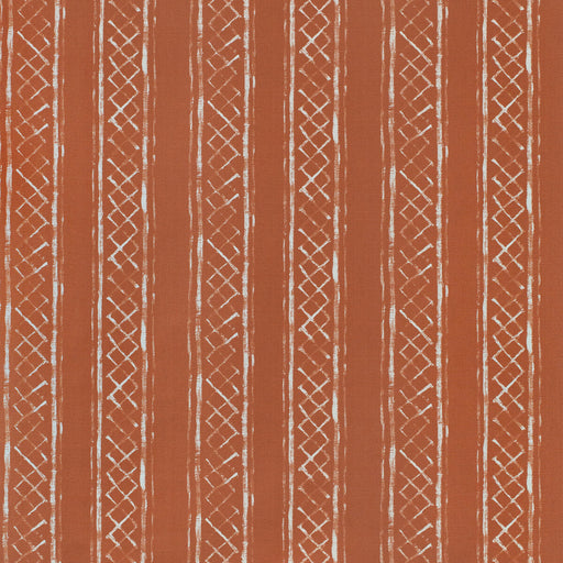 LEE JOFA - MILOS BLOTCHED STR- TERRACOTTA - Fabric by the Yard TERRACOTTA